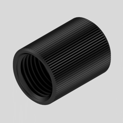 1/2 UNF or 1/2 UNEF extended barrel thread protector.