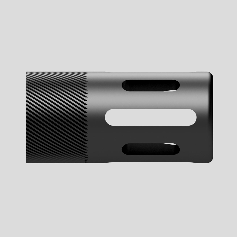 Gunbloke.com ANNILATOR Muzzle Brake - 1/2x20 Thread For .22LR, .223 & More (CZ/BRNO)