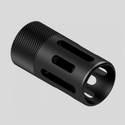 Flash hider for 22 LR rifle