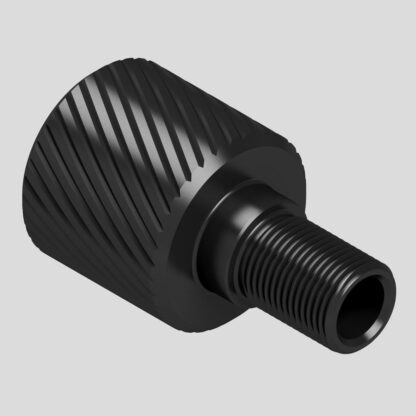 Silencer adapter 1/2 UNF or 1/2 UNEF to M9x0.75