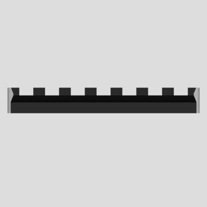 Adjustable picatinny rail