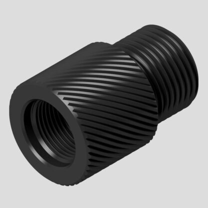 Silencer adapter for 3/4x16 TPI oil filter