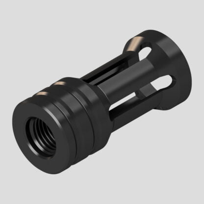 Birdcage 22lr aluminum flash hider - 1/2 UNF or 1/2 UNEF