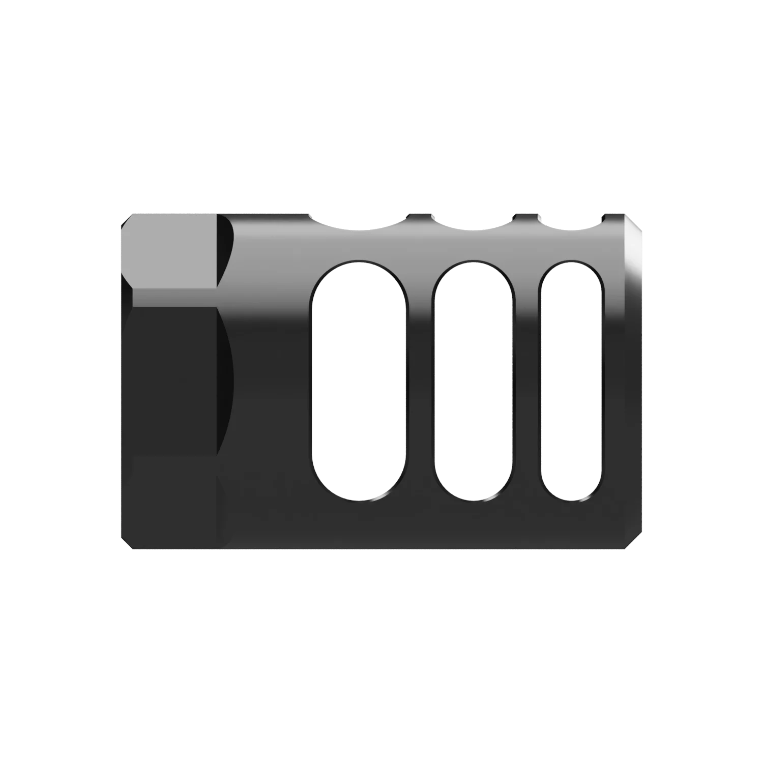 Muzzle brake for 9x19 mm PCC