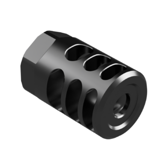 Muzzle brake for 9x19 mm PCC